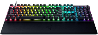 Razer Huntsman V3 Pro With Magnetic Firm Leatherette Wrist Rest