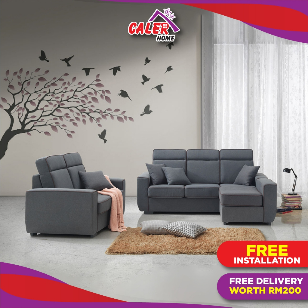Vaterland Fabric Sofa Set