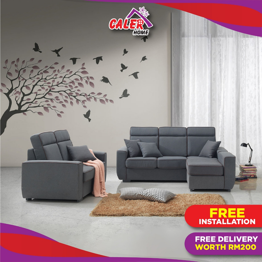 Vaterland Fabric Sofa Set