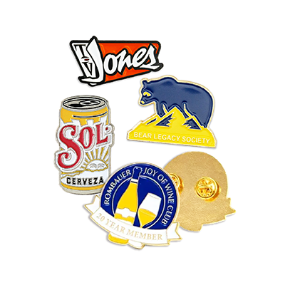 Custom Made Soft Enamel Collar Pin