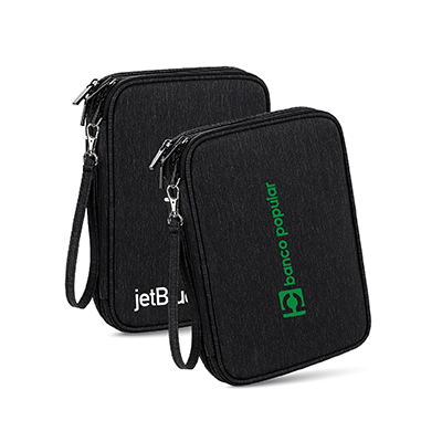 DUO Layer Travel iPad 10.8" Multi Gadget Pouch