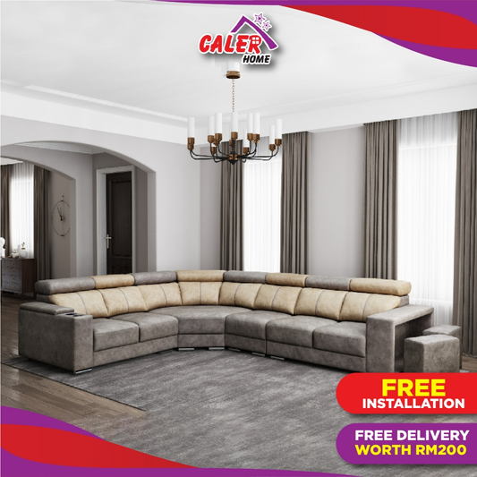 Willow Corner 6 Seater Sofa Set