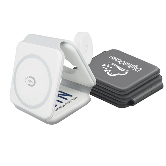 Magfold 3 in 1 Magnetic Wireless Charger