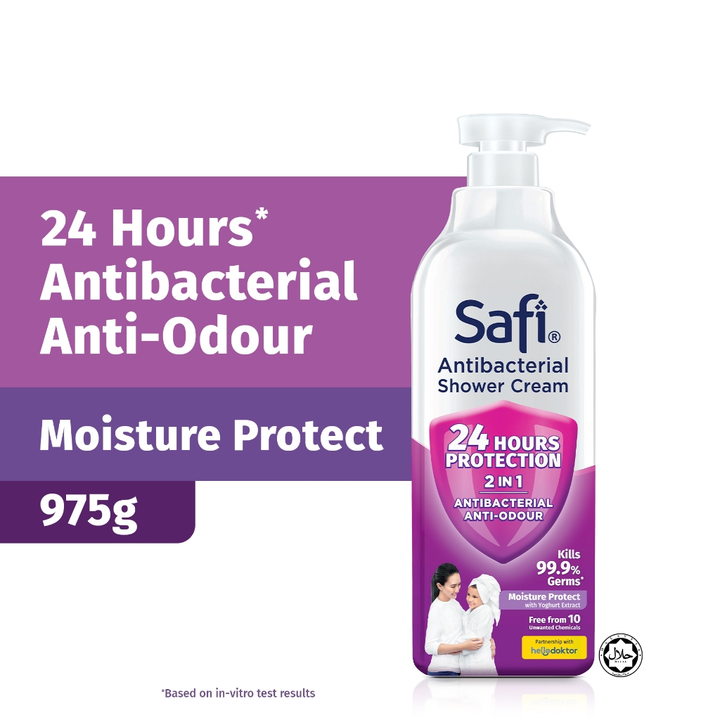 Krim Mandian Antibakteria Safi 975g