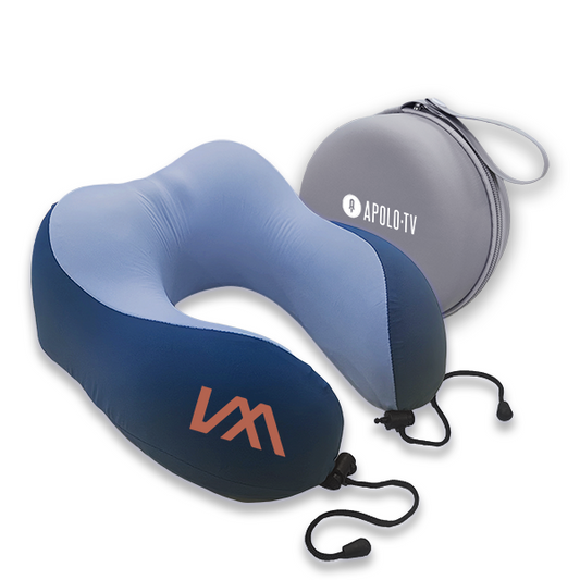 MEMORY Foam Travel Pillow with Flight Pouch