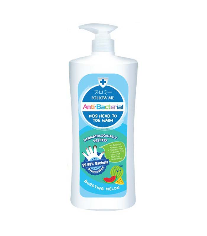 Ikuti Saya Pencuci Kepala Ke Kaki Kanak-kanak Anti Bakteria 800ML