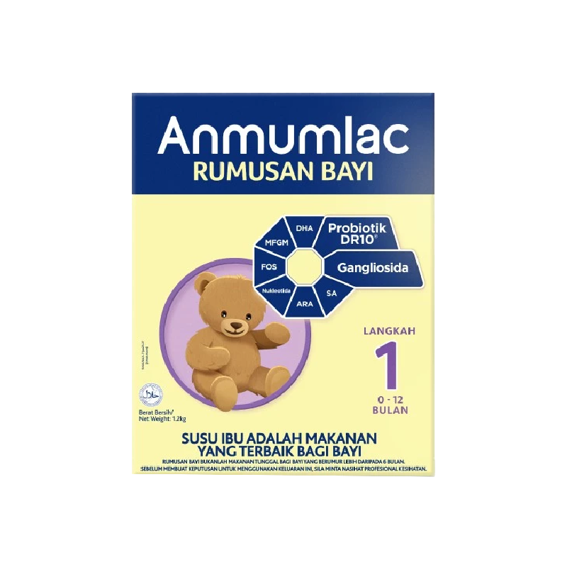 Formula Bayi Anmum Lac Langkah 1 Susu Tepung