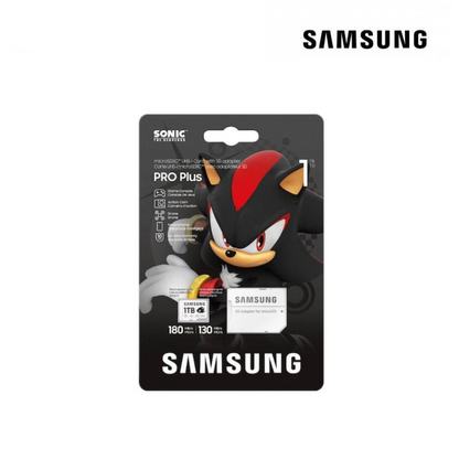 Samsung PRO Plus Sonic the Hedgehog +Adapter microSDXC