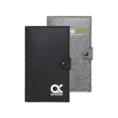 Felt Passport Multi-purpose Pouch with Pen Loop