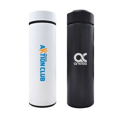 Premium Matt Stainless Steel Vacuum Thermos Flask - 480ml