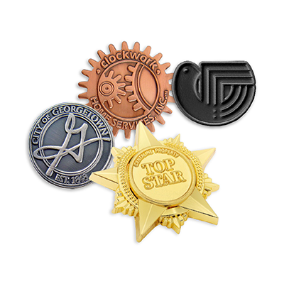 Custom Made Die Struck Collar Pin