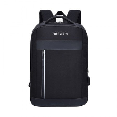 15.6" Travel PU Laptop Backpack with USB Port