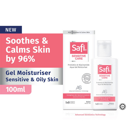 Safi Sensitive Care Probiotics &amp; Niacinamide Aqua Gel Moisturizer 100ml