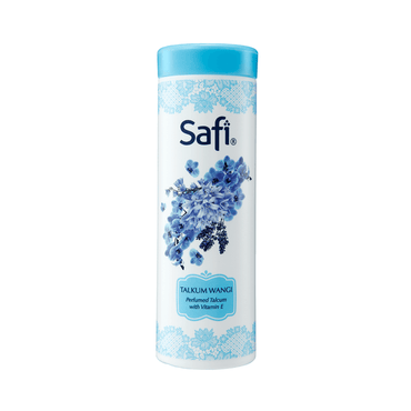 Talkum Perfumed Safi dengan Vitamin E