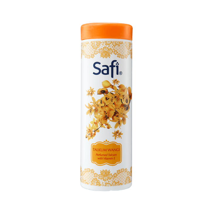 Talkum Perfumed Safi dengan Vitamin E