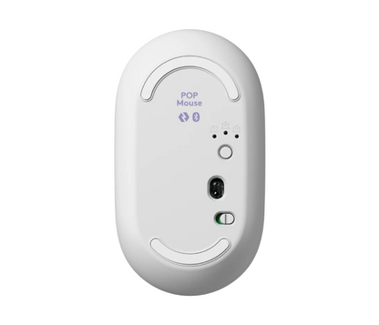 Logitech POP Bluetooth Mouse with Emoji - Lilac