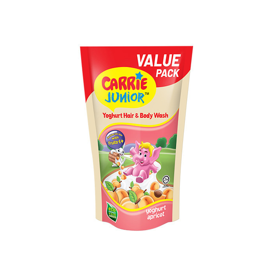 Pek Isi Semula Carrie Junior Hair &amp; Body Wash 475g
