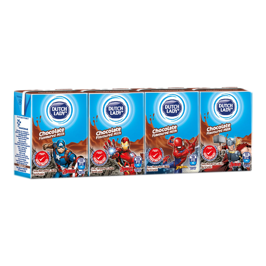Dutch Lady UHT Milk Marvel &amp; Frozen 4x125ml
