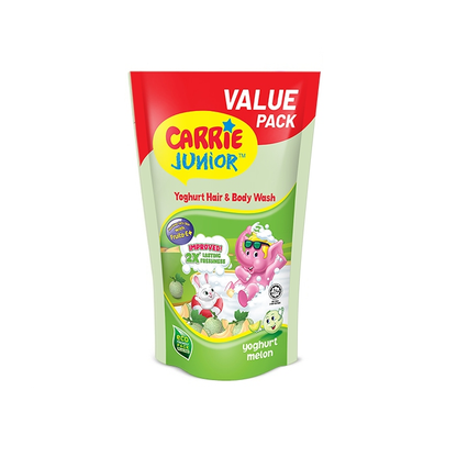 Pek Isi Semula Carrie Junior Hair &amp; Body Wash 475g