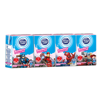 Dutch Lady UHT Milk Marvel &amp; Frozen 4x125ml