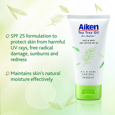 Aiken Tea Tree Oil Face &amp; Body Day Lotion 150g