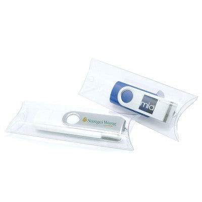 Transparent PP Tube Box for Flash Drive