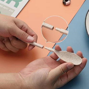 4-in-1 Colour Eco-Cutlery Set