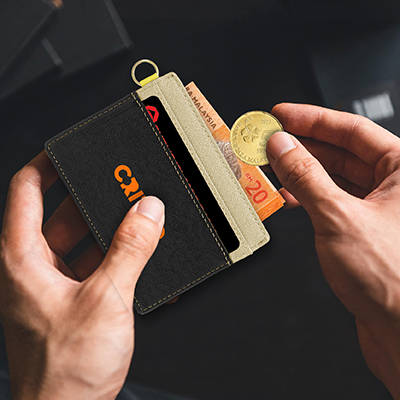 TONY Slim RFID Block PU Card Holder