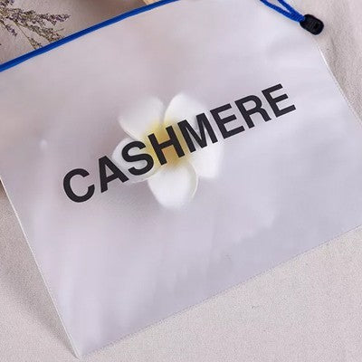 PVC Frosted Zipper Pouch - A5 Size