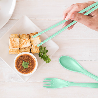 ECO Wheat 3-in-1 Cutlery Set