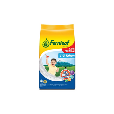 Susu Tepung Fernleaf untuk Kanak-kanak 1 - 3 tahun