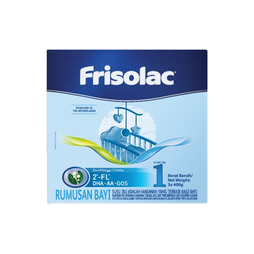 Frisolac Langkah 1