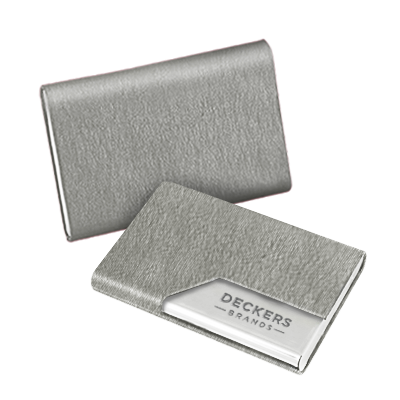 LOIRE Pattern PU Name Card Holder