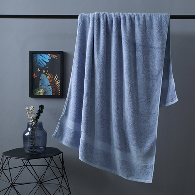 Full Cotton Bath Towel with Drawstring Pouch (1400x700) - 460g