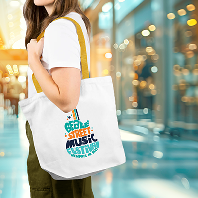 Duo Tone Canvas Bag Webbing Handle – 12oz (350x400x100)