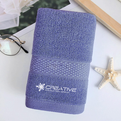 Full Cotton Bath Towel with Drawstring Pouch (1400×700) – 380g