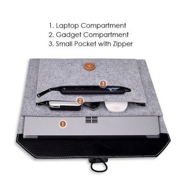 13" Premium Felt Laptop Macbook Sleeve