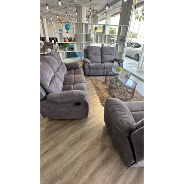 Cozy 1+2+3 Fabric Sofa Set