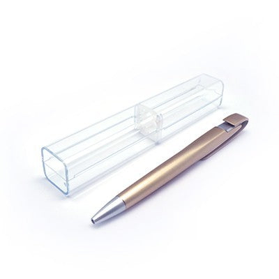 Clear Pen Case with Silicone Spacer