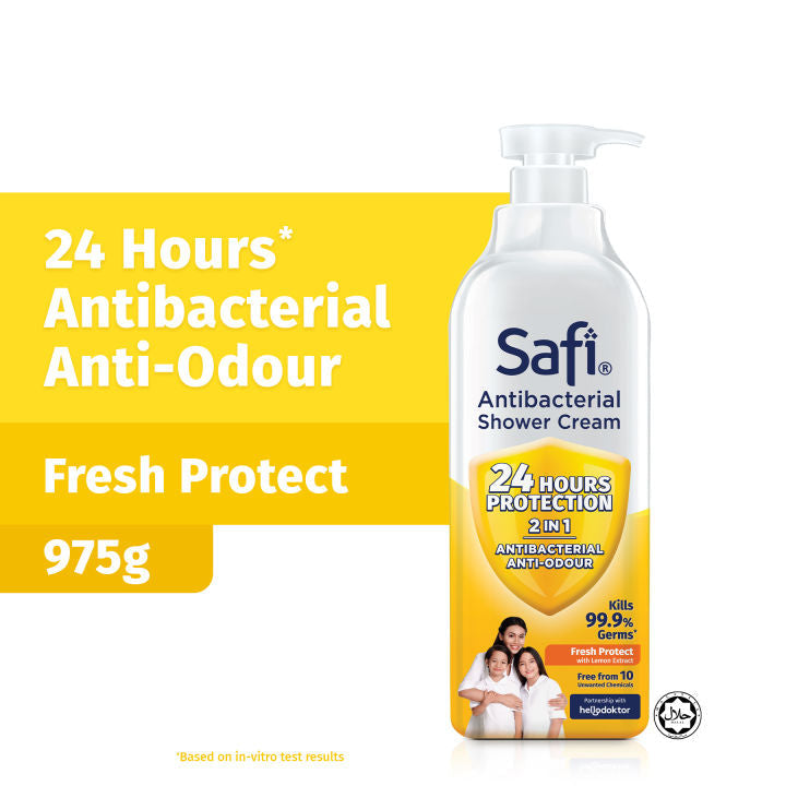 Krim Mandian Antibakteria Safi 975g