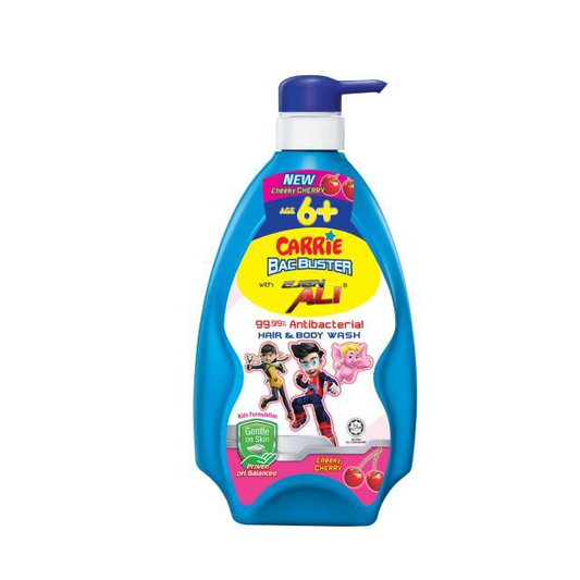 Carrie Bacbuster Antibakteria Pencuci Rambut &amp; Badan