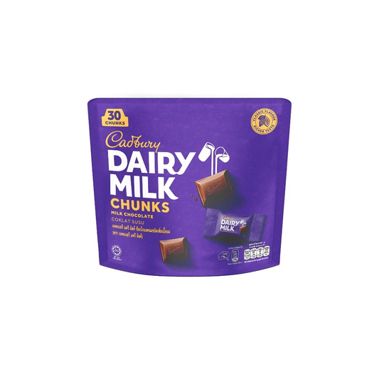 Beg Kongsi Coklat Ketulan Susu Cadbury Dairy 30s