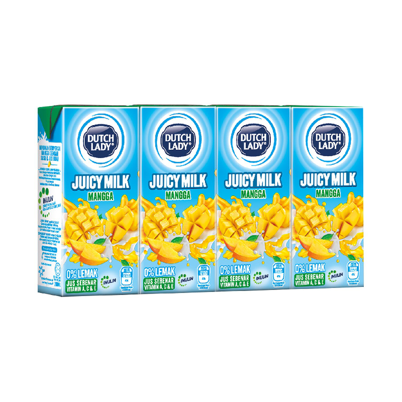 Susu Juicy Dutch Lady 4x200ml