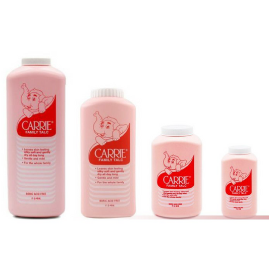 Talcum Keluarga Carrie