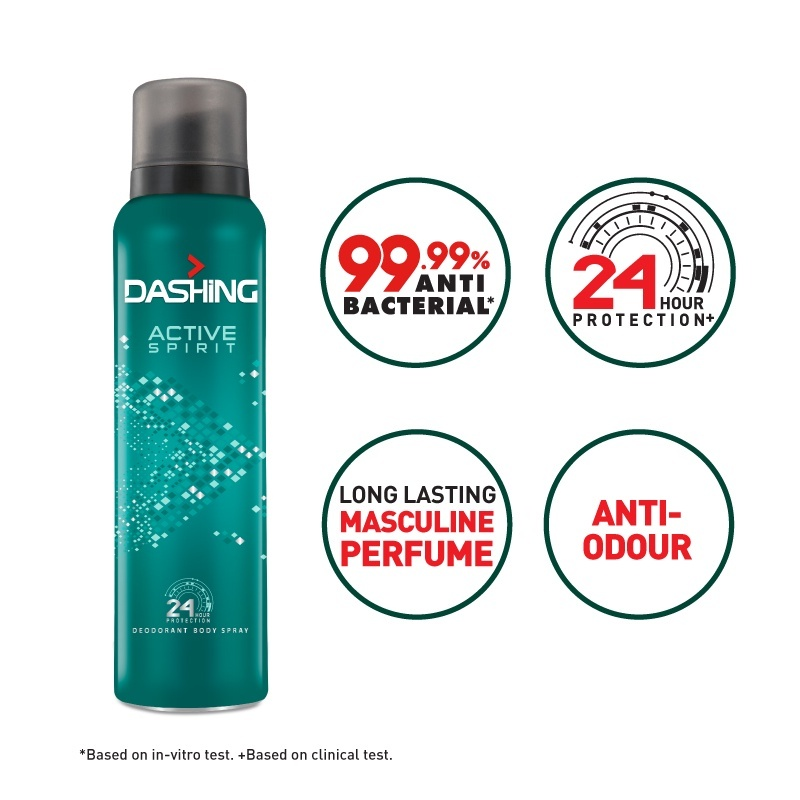 Dashing Deodorant Body Spray 125ml