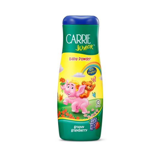 Bedak Bayi Carrie Junior Pek Berkembar 450g