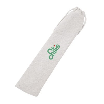 3-in-1 Stainless Steel Drinking Straw Canvas Set