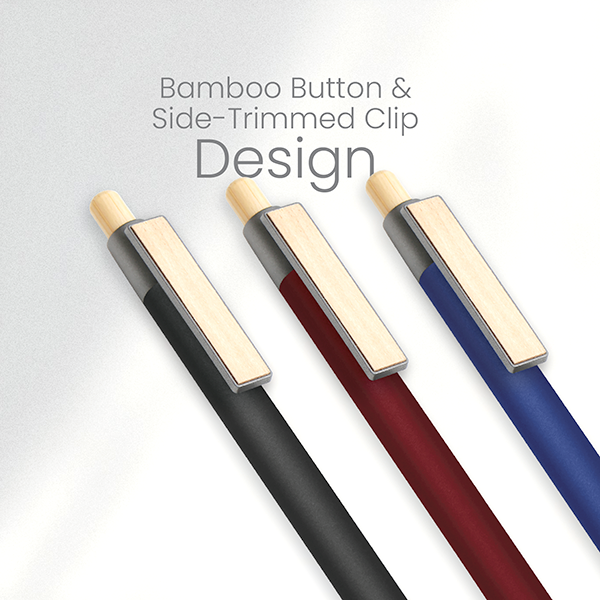 CLIPP Press Action Aluminum Ball Pen