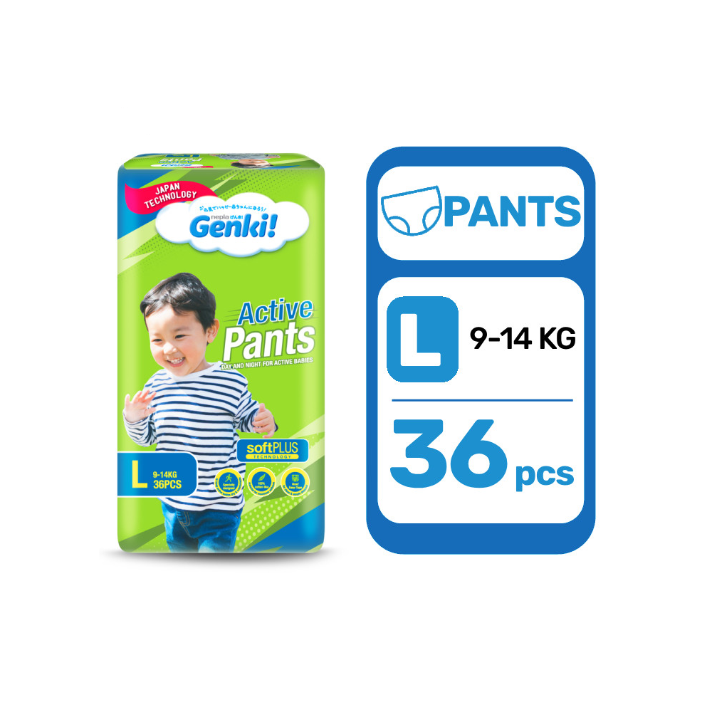 Genki! Lampin Seluar Jumbo Bayi