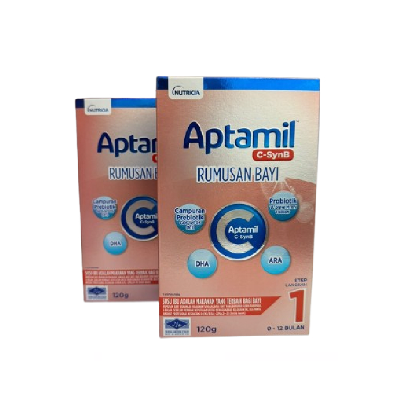 Formula Susu Pemakanan Tersuai Aptamil C-SynB 0-12 bulan